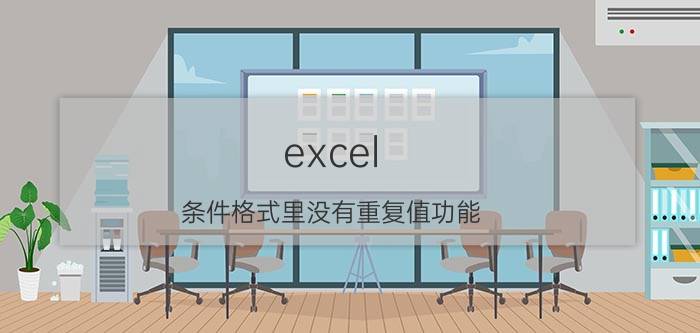 excel 条件格式里没有重复值功能 excel如何随机生成不重复整数？